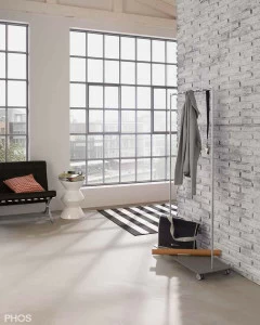 GW2 Гардеробная тележка Twin Pur с 12 крючками для одежды, основание: серое. PHOS