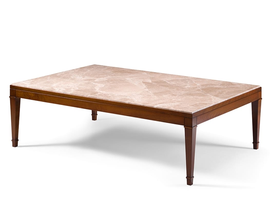 Деревянный прямоугольный журнальный столик на заказ Prestige CAPRICCI ARCH-00033765