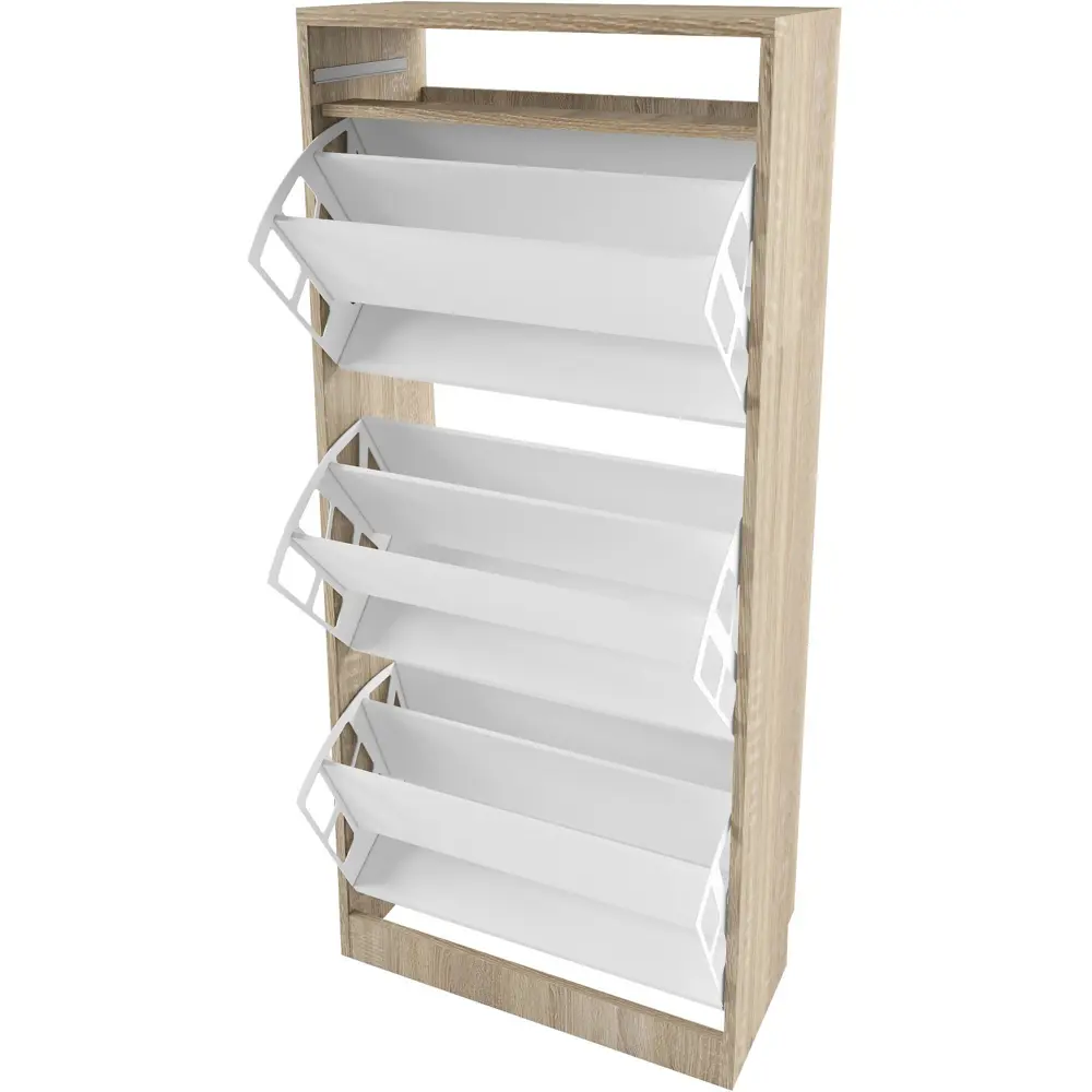 Каркас закрытой обувницы 63x144x30 см ЛДСП цвет дуб сонома Santreyd STLM-2125458