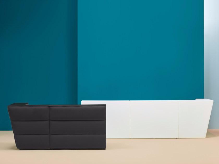 Pedrali Барная стойка из полиэтилена, обтянутого тканью Oblique Obl/a - Вид №5