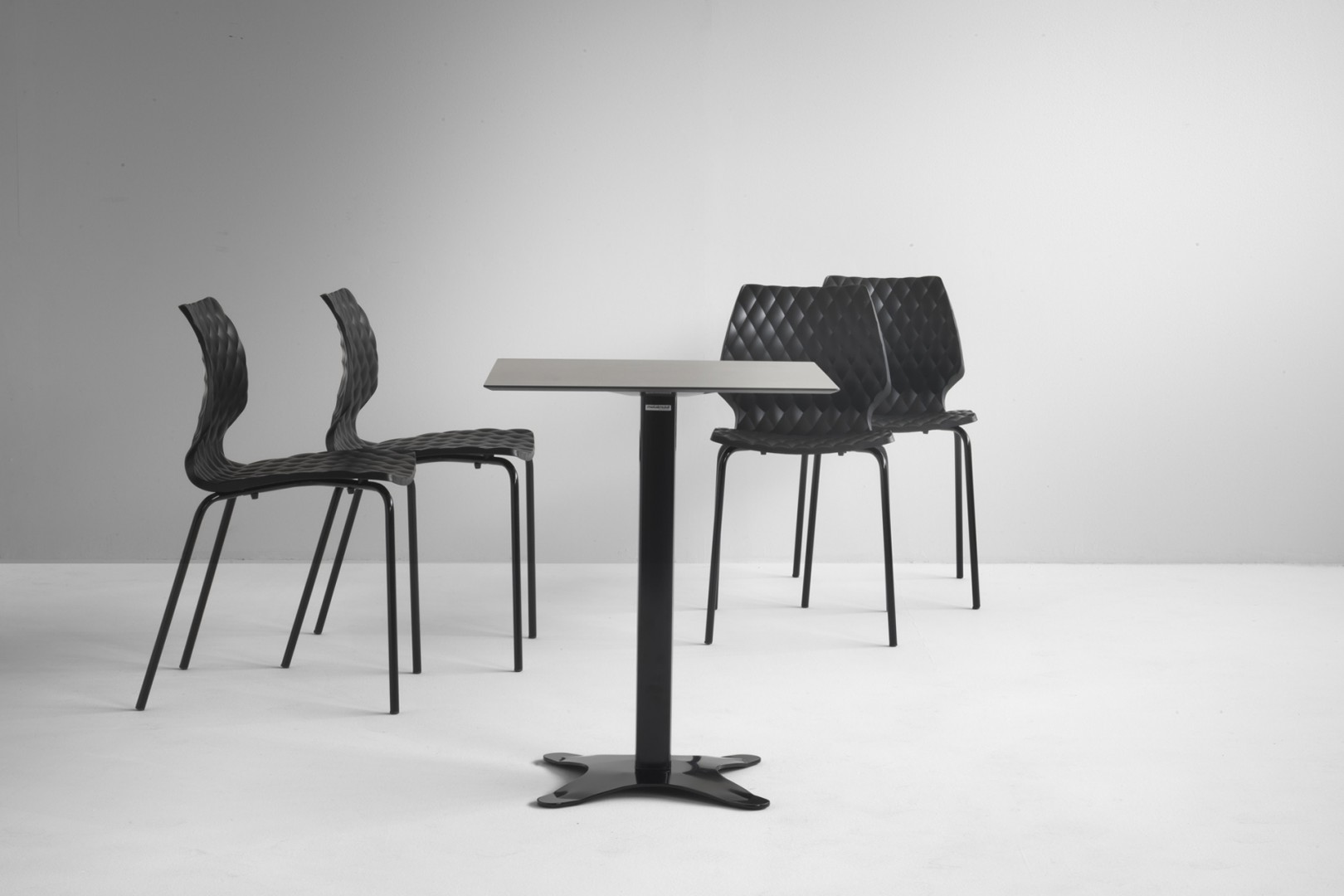 EX 517 Каркас стола с литой стальной основой и алюминиевой стойкой. Et al. EX - Вид №1