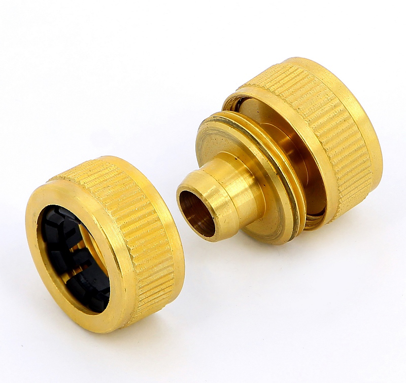 Муфта ремонтная для шланга латунь REHAU 13 мм (1/2") 233694 - Вид №1