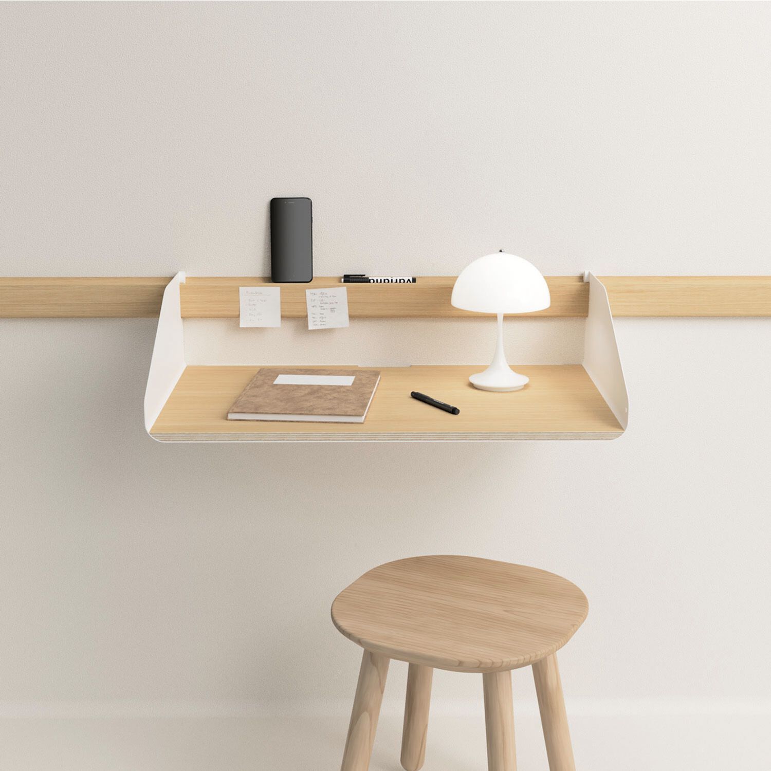 Модульная система с деревянным настенным шкафом и письменным столом Variand Furniture H06 ARCH-00011936 - Вид №5