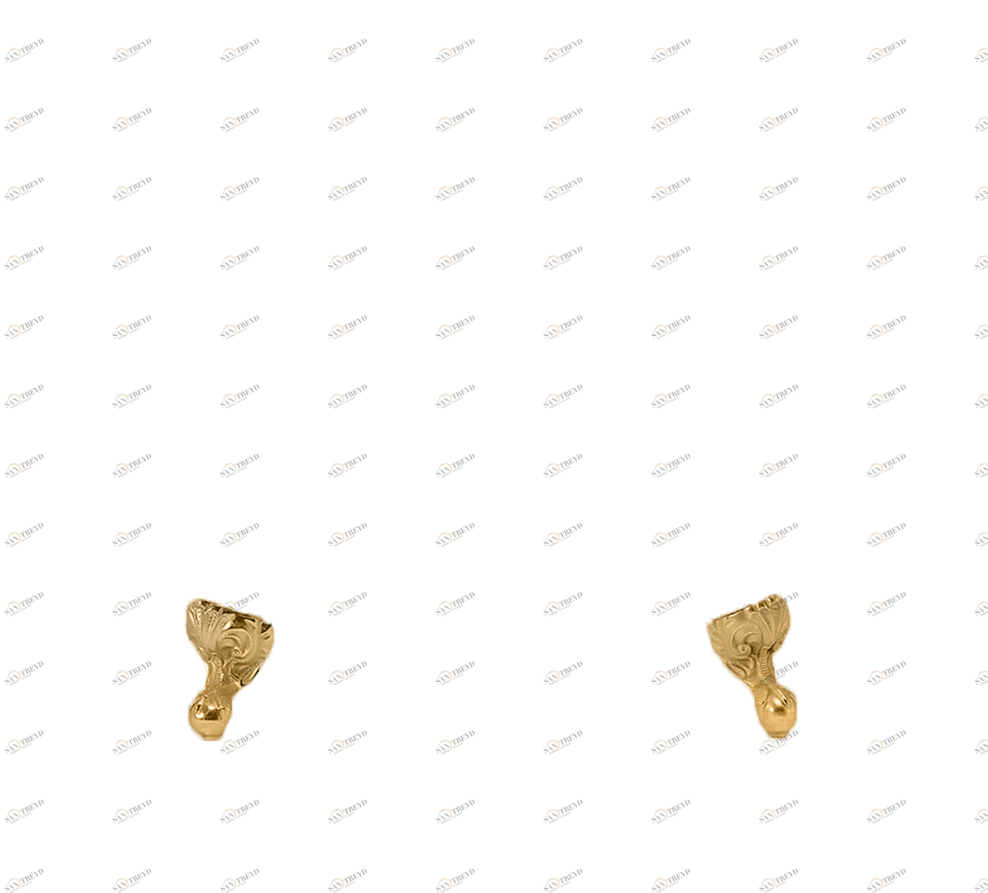 Gentry Home Bexley Cast iron bathtubs with feet Классическое сусальное золото sun-id-1075157