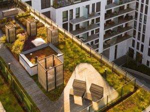 Система крыши сада