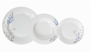 Набор тарелок Olimpia Lavender 18 шт