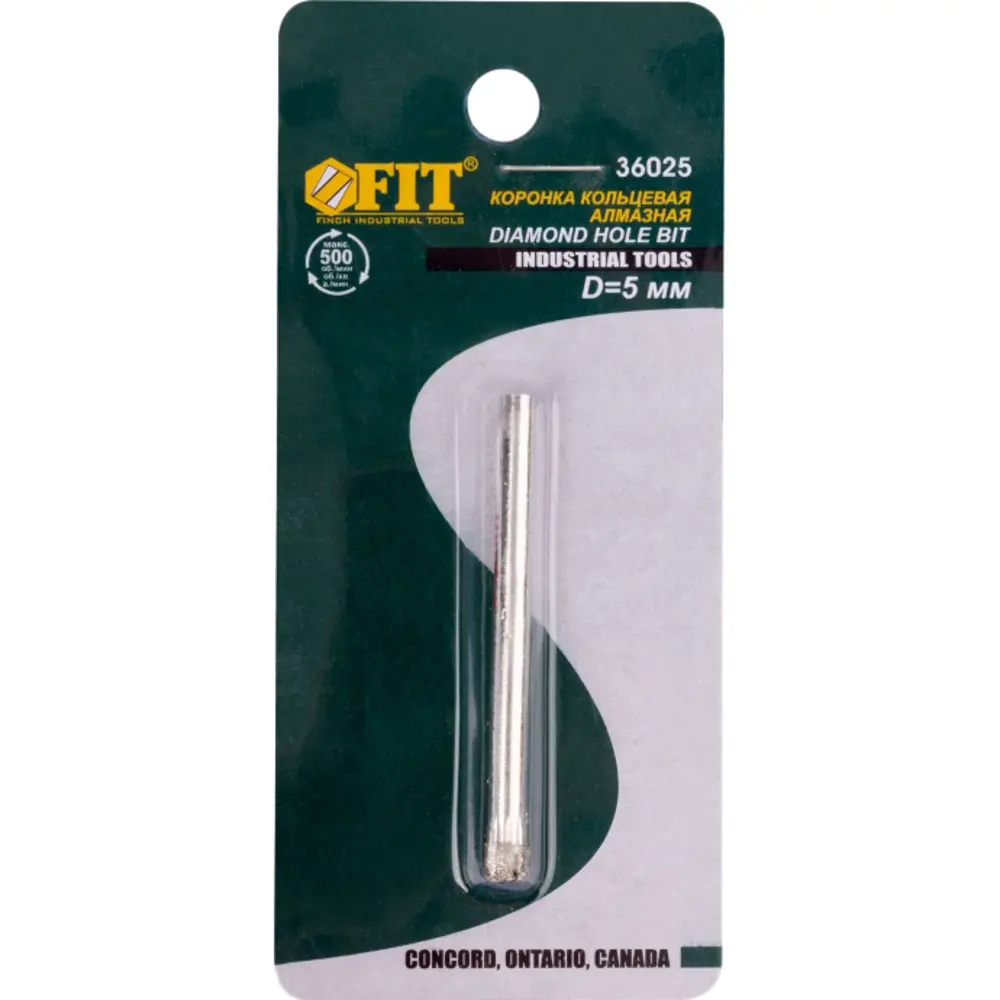 Коронка по керамограниту Fit 36025 5 мм STLM-2164276 - Вид №1