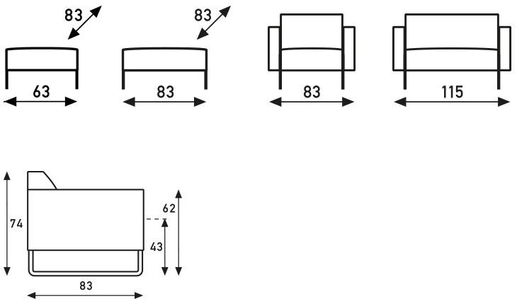 Artifort Кресло из ткани Mare sun-id-1459912 - Вид №3