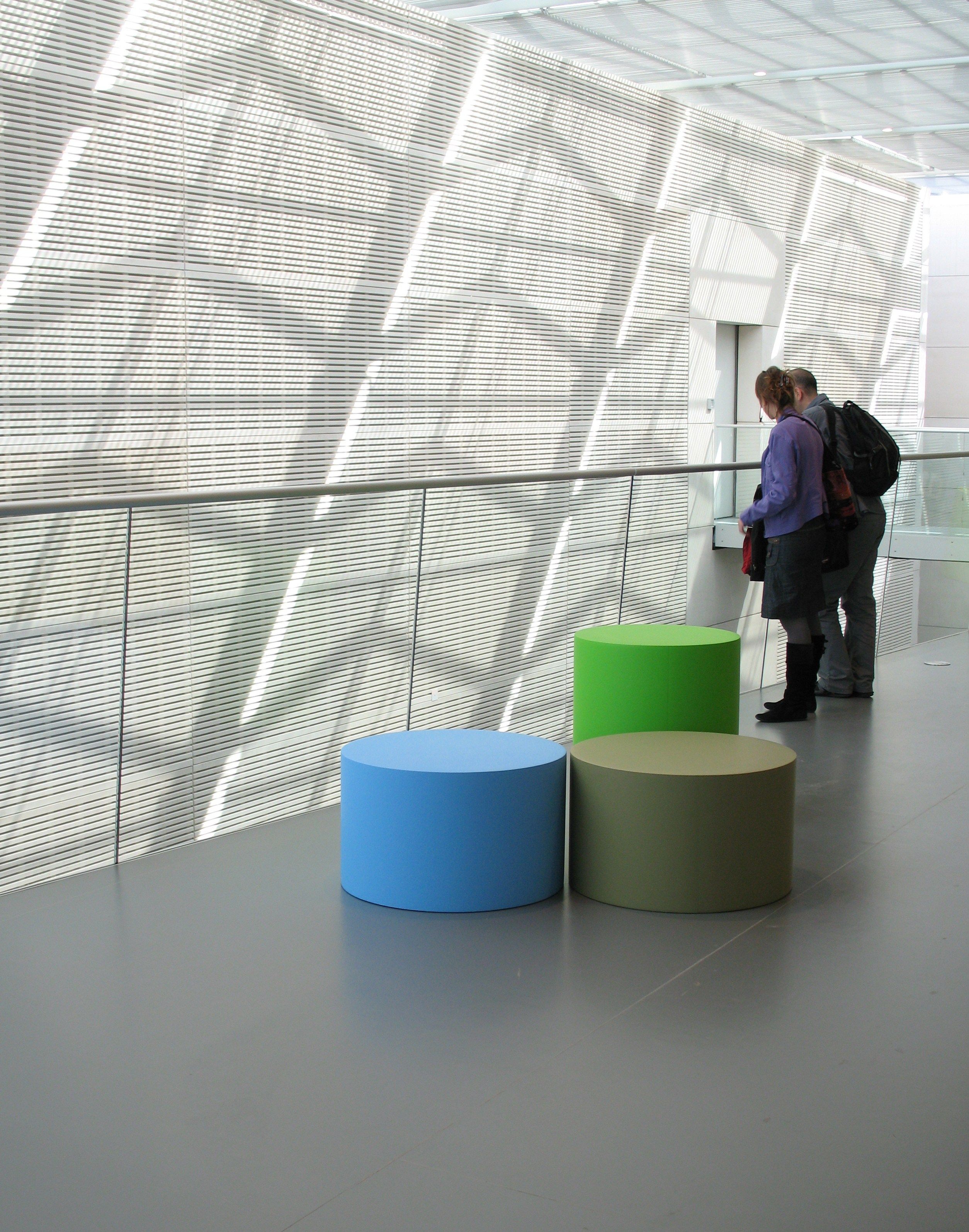 Pouf rotondo in QM Foam per contract Quinze & Milan Круглая ARCH-00018885 - Вид №1