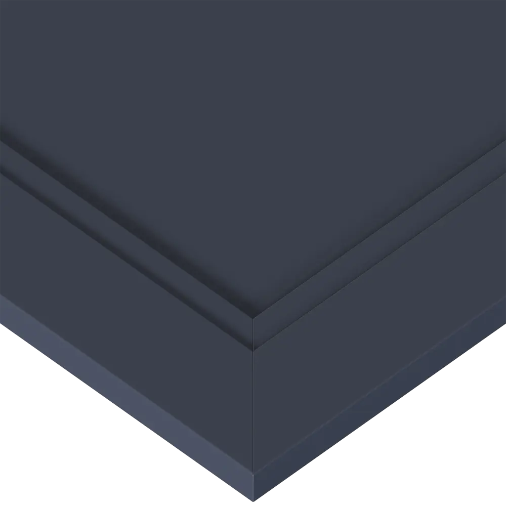 KONSENSA Фасад Котлас синий для кухни 45×214 см с геометрической филенкой 89409650 STLM-1582818 - Вид №4