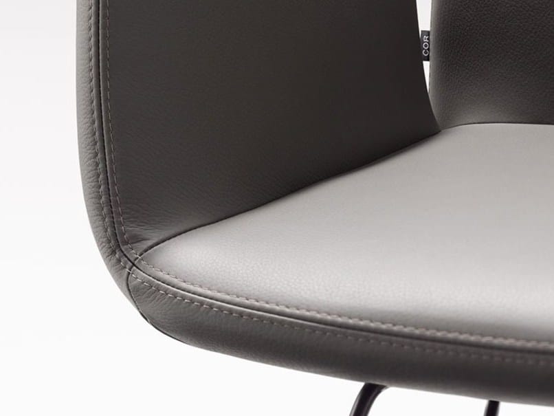 Кожаный стул ресторана с подлокотниками COR Jalis ARCH-00024262 - Вид №1