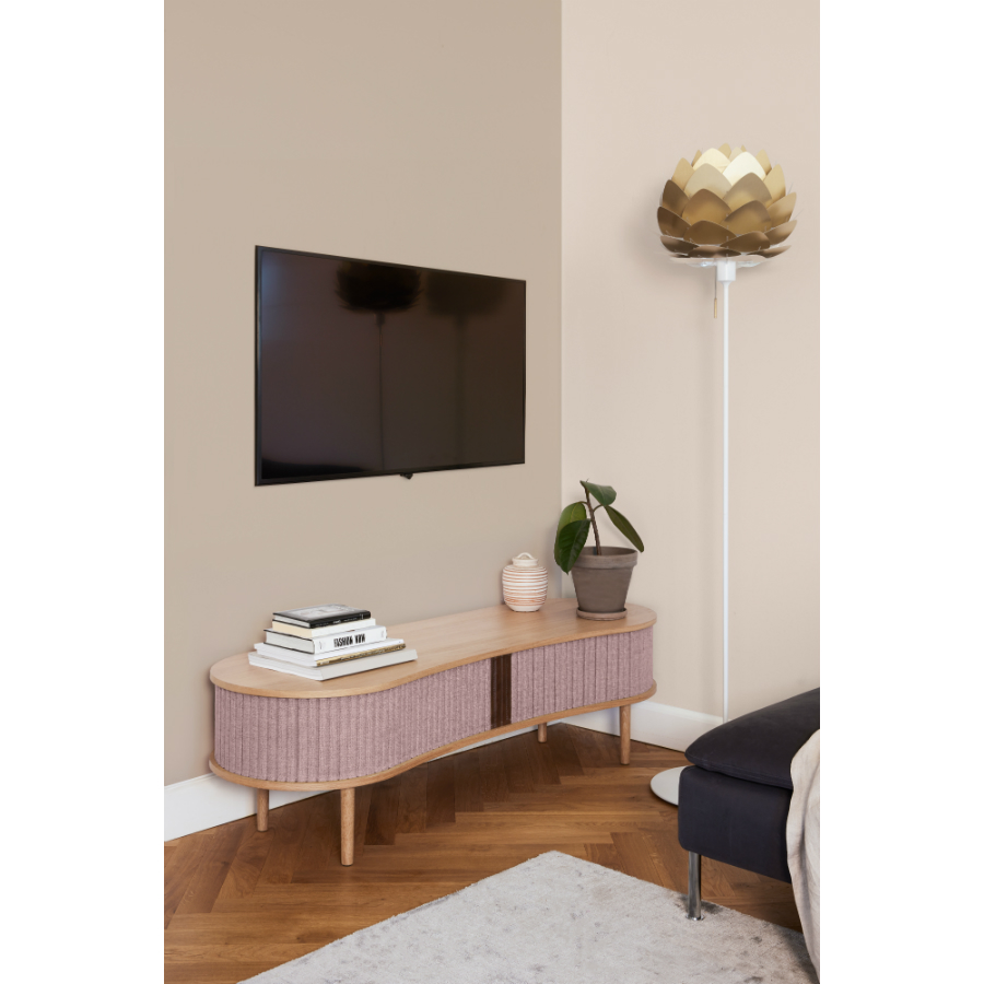 4035 Торшер-основание champagne white (Д- 38, В-140 cm) 1,5 m. pvc провод с вилкой UMAGE  - Вид №6