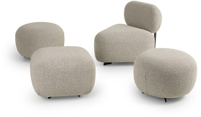 True Design Треугольный пуф с подкладкой Code Cd 60tr / cd75tr - Вид №6