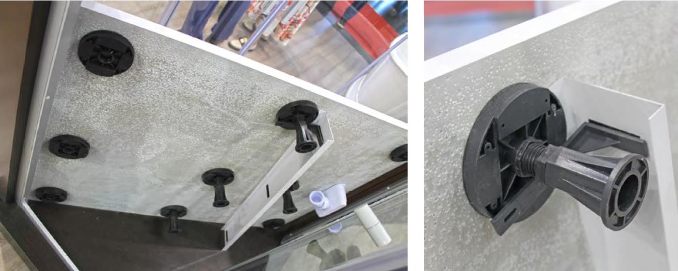 Поддон из искусственного мрамора CEZARES TRAY-AS-AH-120/80-30-W  - Вид №2