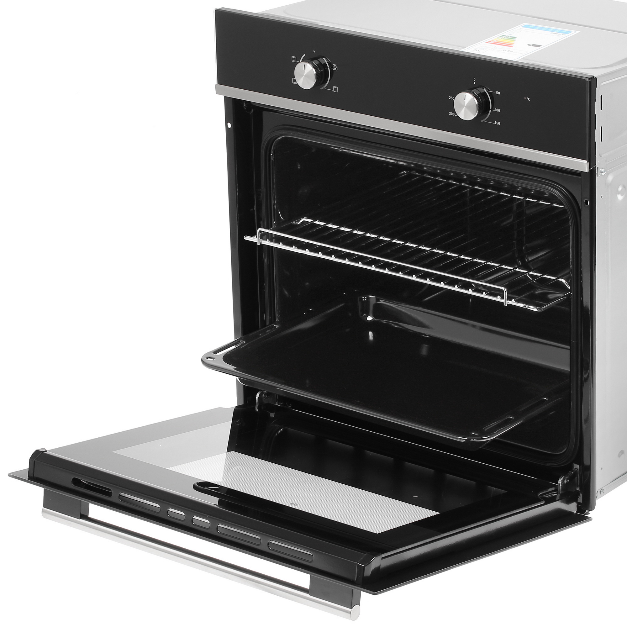 1659195 Электрический духовой шкаф DEXP 1M70GNB черный STDN-0066819 - Вид №5