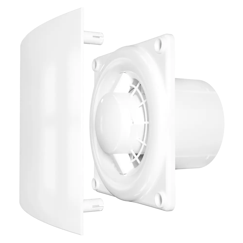 ERA Quadro 4 — бесшумный вентилятор для ванной с закрытой панелью 84306829 STLM-0048301 - Вид №4