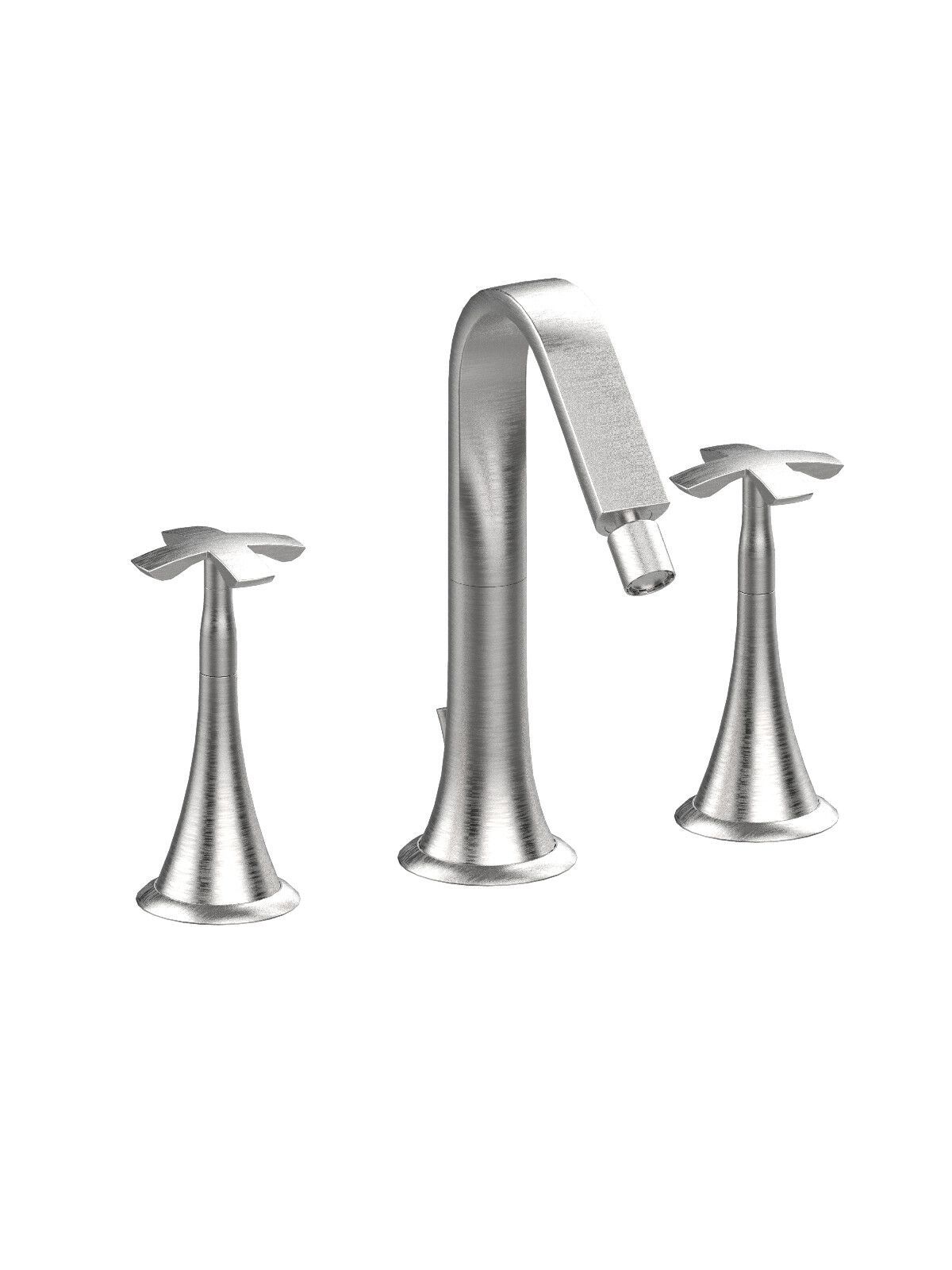 Смеситель для биде с 3 отверстиями и поворотным горлышком Rubinetterie Frattini Lucrezia ARCH-00006085 - Вид №4