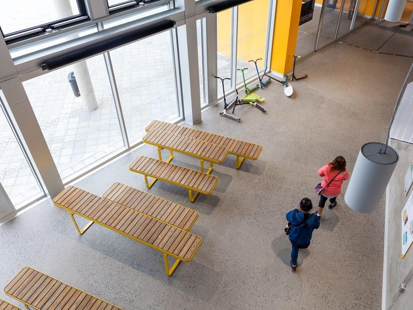 VESTRE Скамья из стали и дерева без спинки Forum sun-id-1407772 - Вид №3