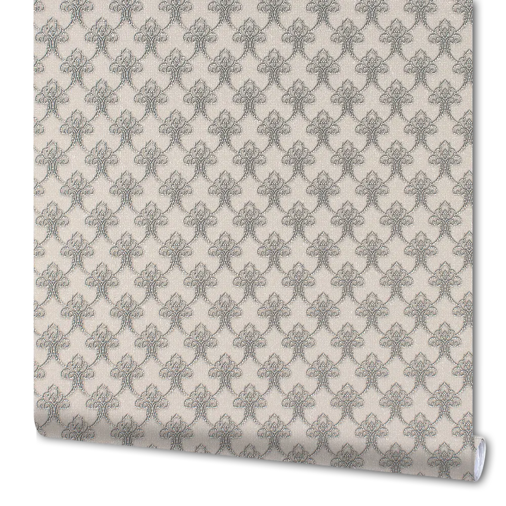 Обои бумажные Гомельобои Жаклин серые 0.53 м 9119-21 Santreyd STLM-2169525