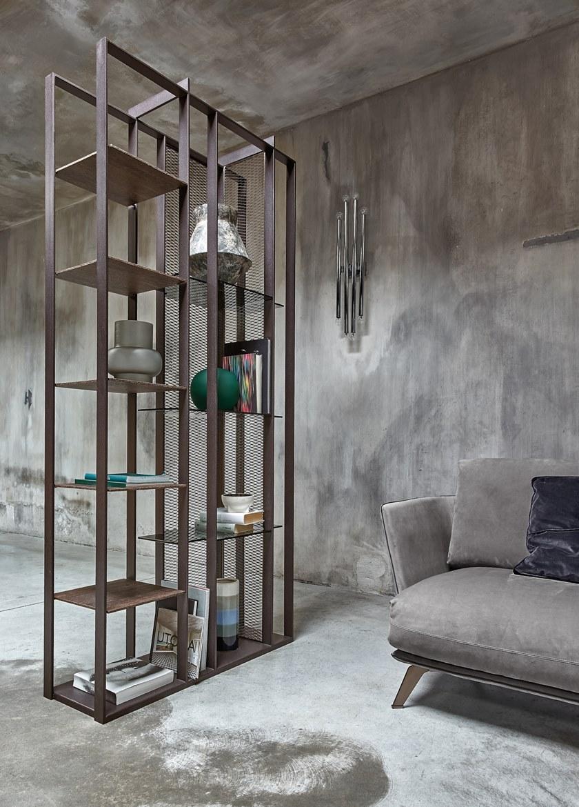 Arketipo Двусторонний книжный шкаф из сукупира и металла sun-id-1470395 - Вид №1