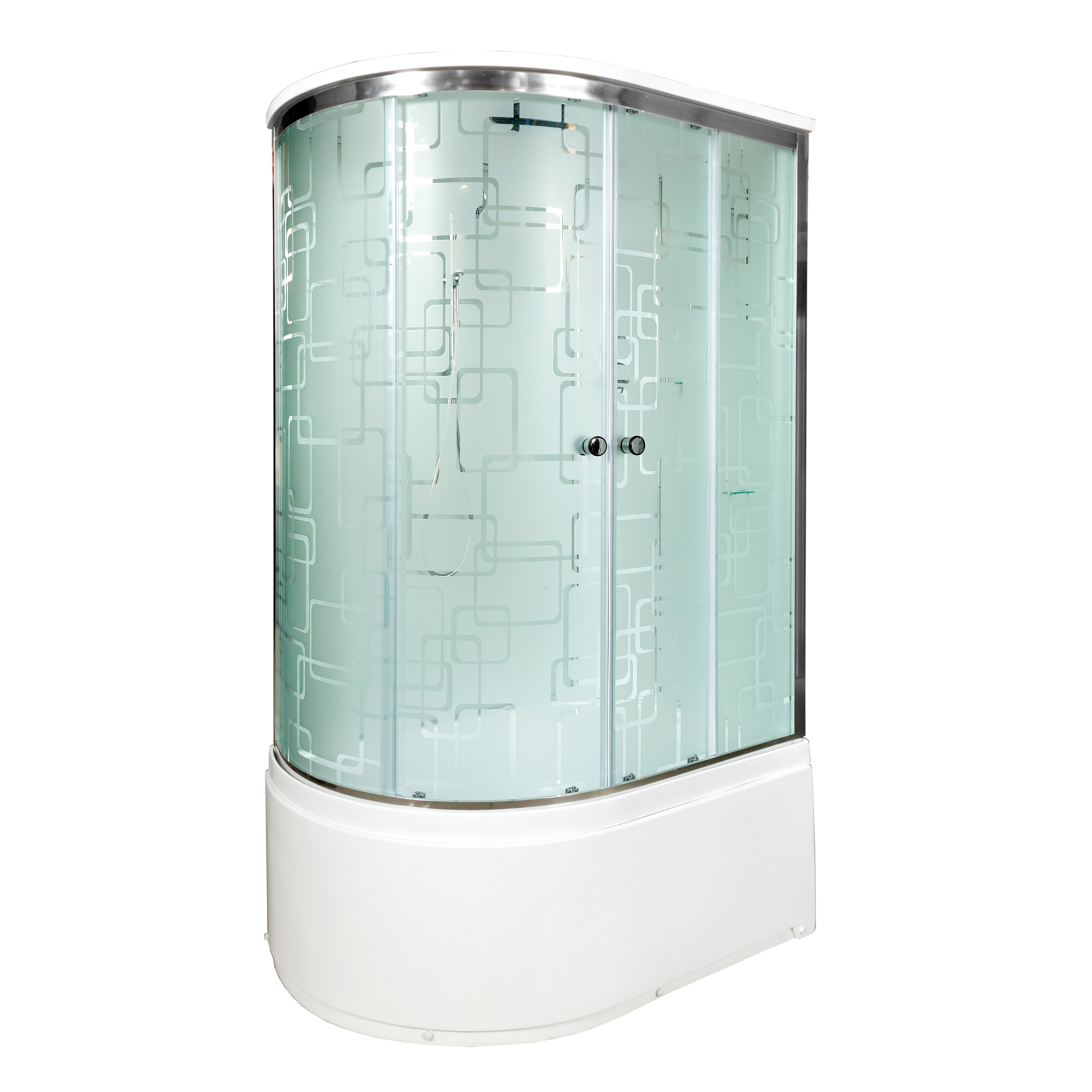 D271 Душевая кабина DETO Серия D ЕМ4511 R с гидромассажем (гм.) - Вид №2