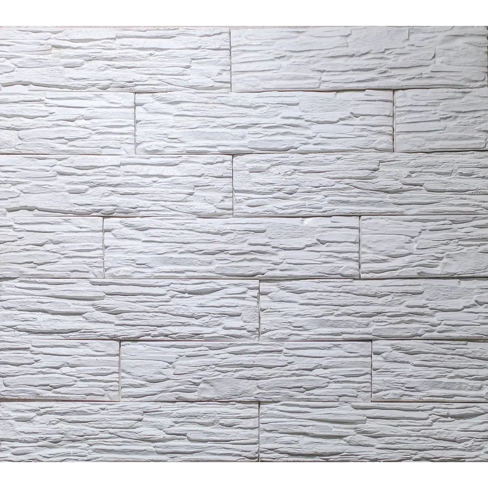 Камень искусственный Ramo Слимлайн слэйт белый 1м² STLM-2122168