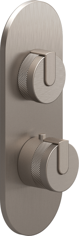 E-8026-R1SNE0-L1SN-SN-T Планка M-Series с 2 ручками - Внешняя часть GRAFF MOD+