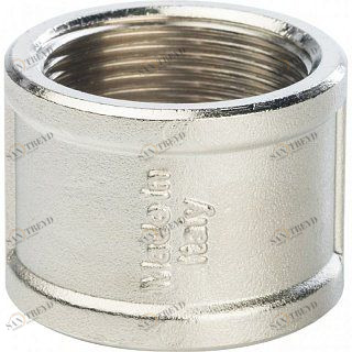 Муфта ВВ 1 1/4" никель STOUT SFT0006114114
