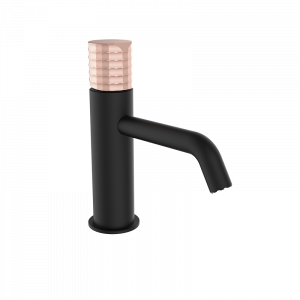 75510726 PREMIUM Черный Умывальник смеситель Черно-Розовое GRB MIXERS