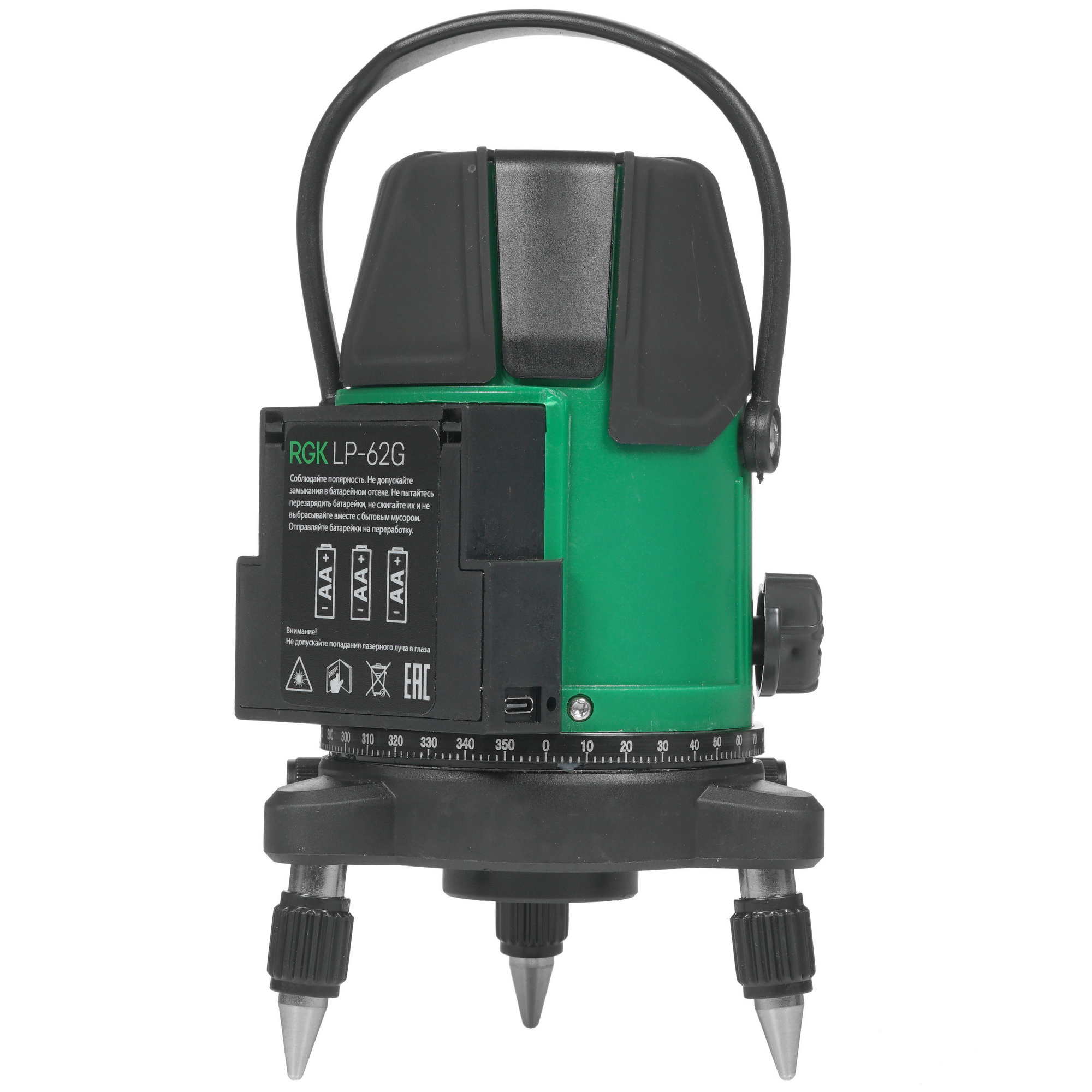 Лазерный нивелир RGK LP-62G 8137431 STDN-0135294 - Вид №4