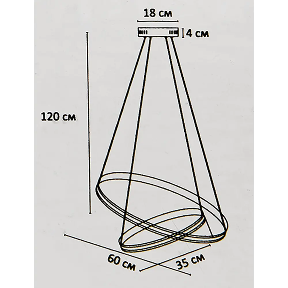 Светодиодная люстра Arte Lamp Meridiana с пультом управления 89361460 STLM-0917280 - Вид №10
