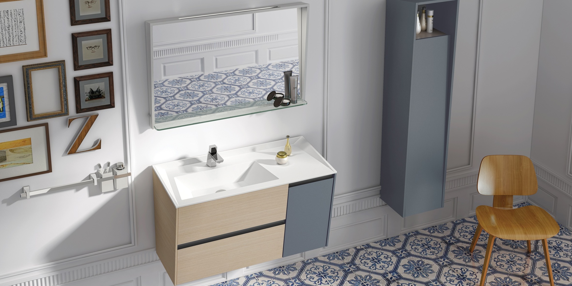 Sonia Комплект мебели для ванной 2 SCALENE SCALENE2 - Вид №1