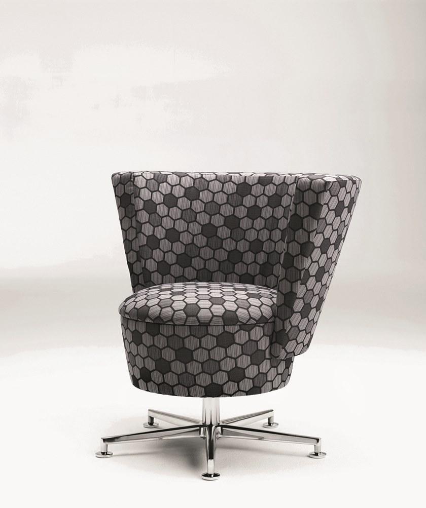 Spiegels Вращающееся кресло из ткани с 5 спицами .rossi sun-id-1476684 - Вид №1