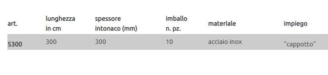 Профиль защитного выступа EDILFERRO TRAVEST ART. 5300 ARCH-00004256 - Вид №2