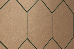 315 048 686 Пробковая 3D-плитка для стен Mint GRANORTE Groovy