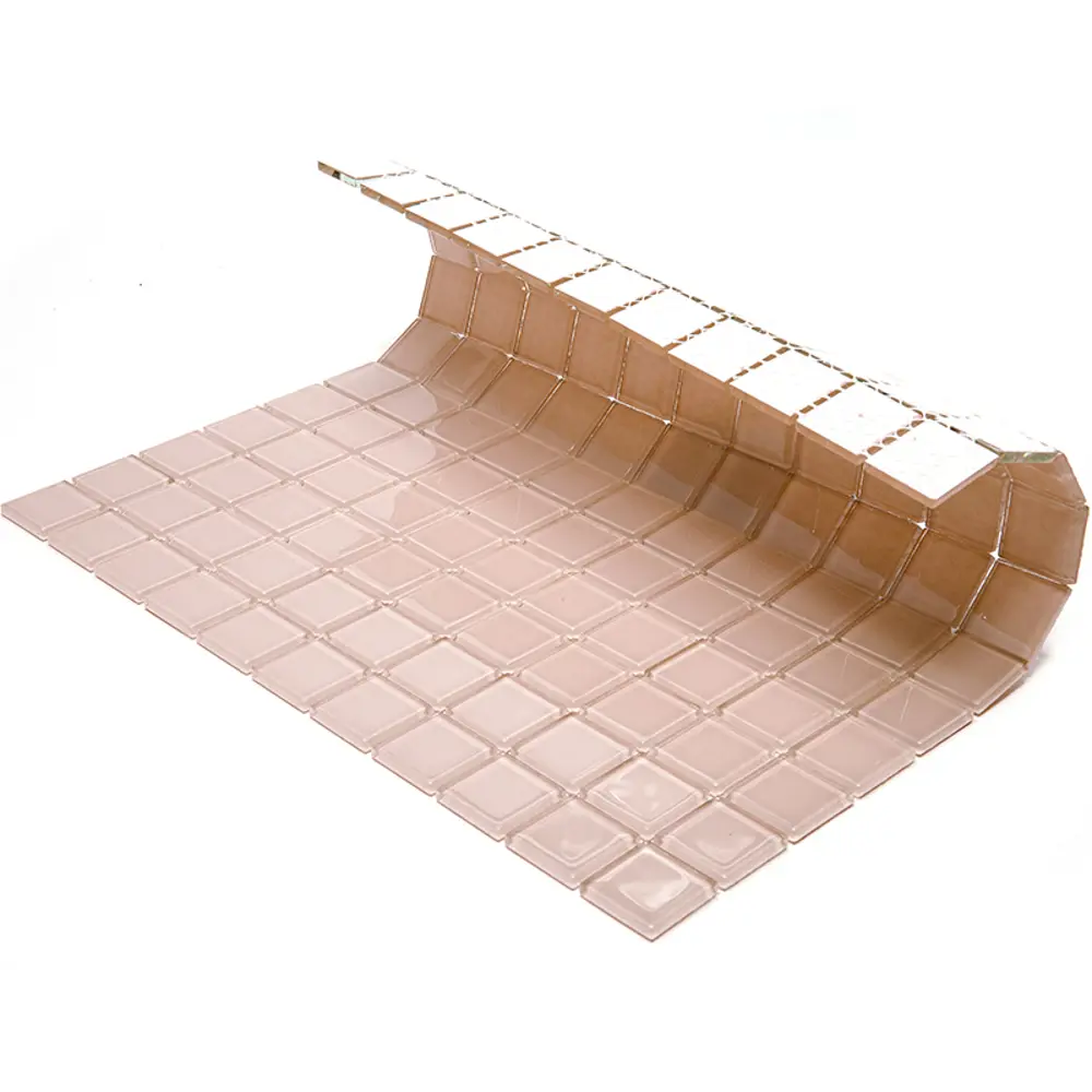 Мозаика стеклянная Natural A-075 30x30 см цвет розовый Santreyd STLM-2187144 - Вид №2