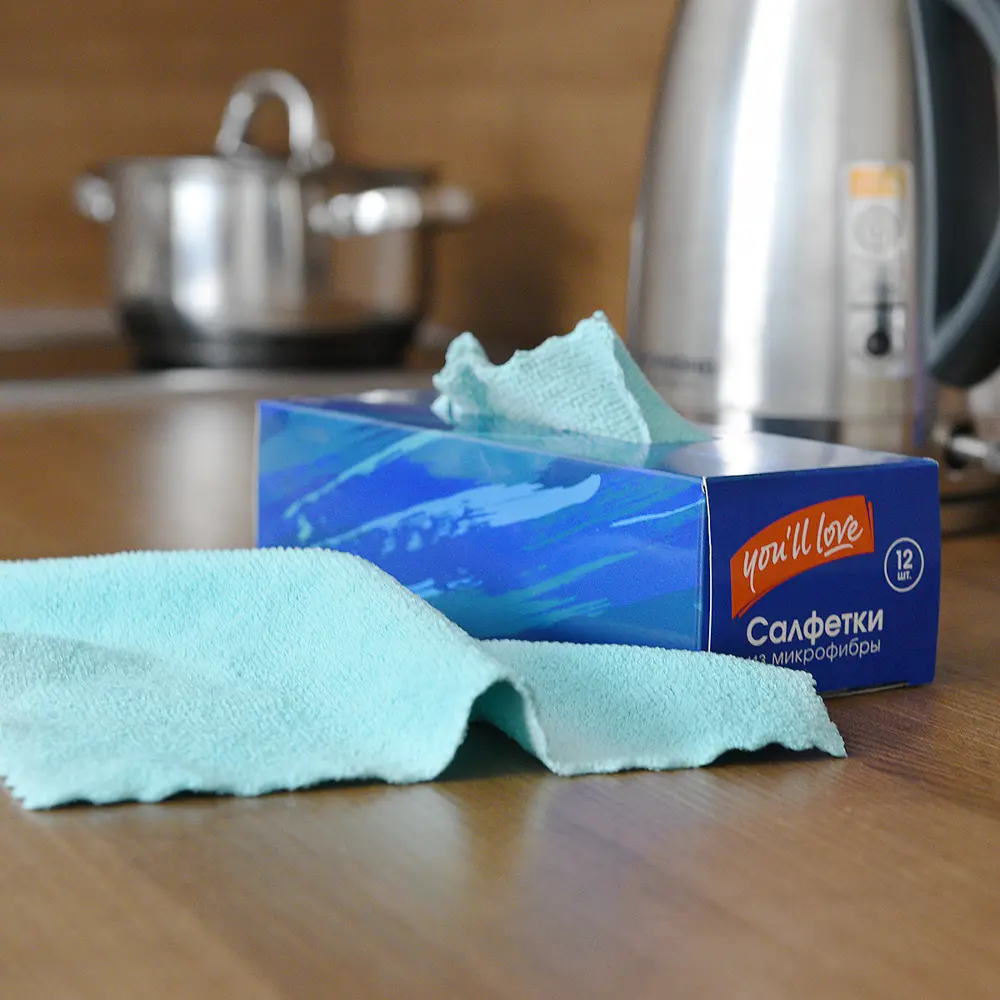 Салфетка You ll Love микрофибра 12 шт YOU'LL LOVE STLM-2107851 - Вид №1