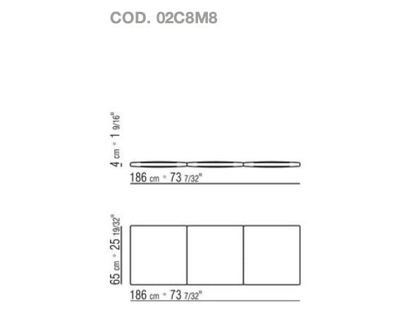 Садовая кровать Batyline® с колесами Flexform Calipso ARCH-00013853 - Вид №4
