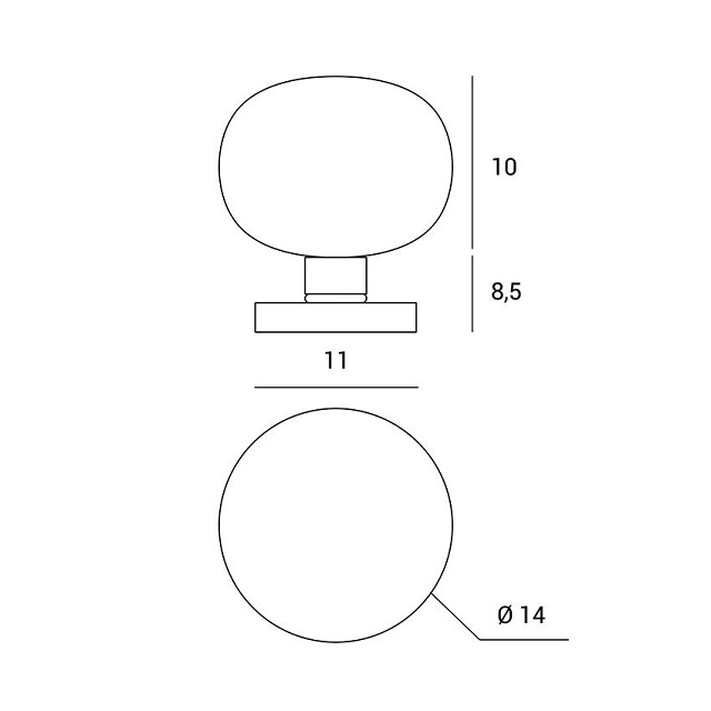 Miloox 1744.196B Настольная лампа MOSE. - Вид №2