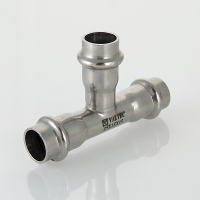 VTi.931.I.151215 Фитинг из нержавеющей стали – пресс-тройник Valtec 15 x 12 x 15 мм  - Вид №7