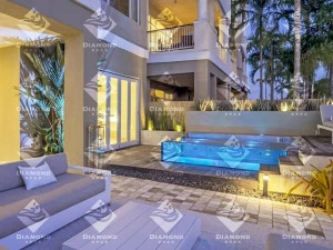 Diamond Spas Прямоугольный мини-бассейн с гидромассажем