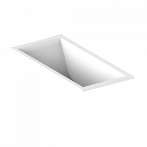 B10-B502 Встраиваемая ванна ASTRELLE 160 x 80 x 60 см, без донного клапана Thg-paris Встраиваемые ванны Матовый белый