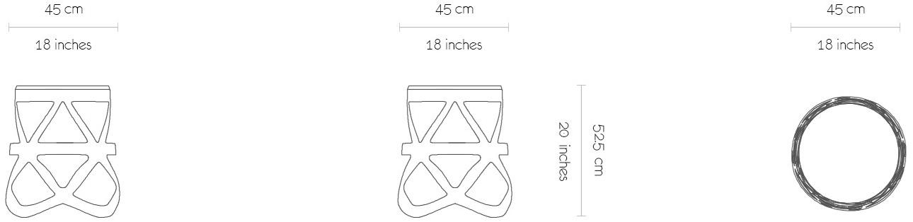 MORADA Круглый журнальный столик из стали и мрамора Crown Crown royal st - Вид №2