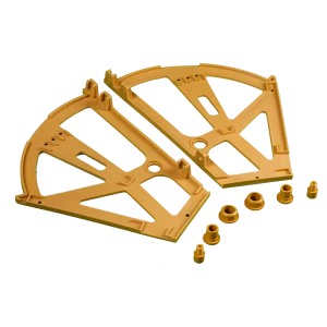 Механизм для обувниц Левша 2 секции пластик цвет бук