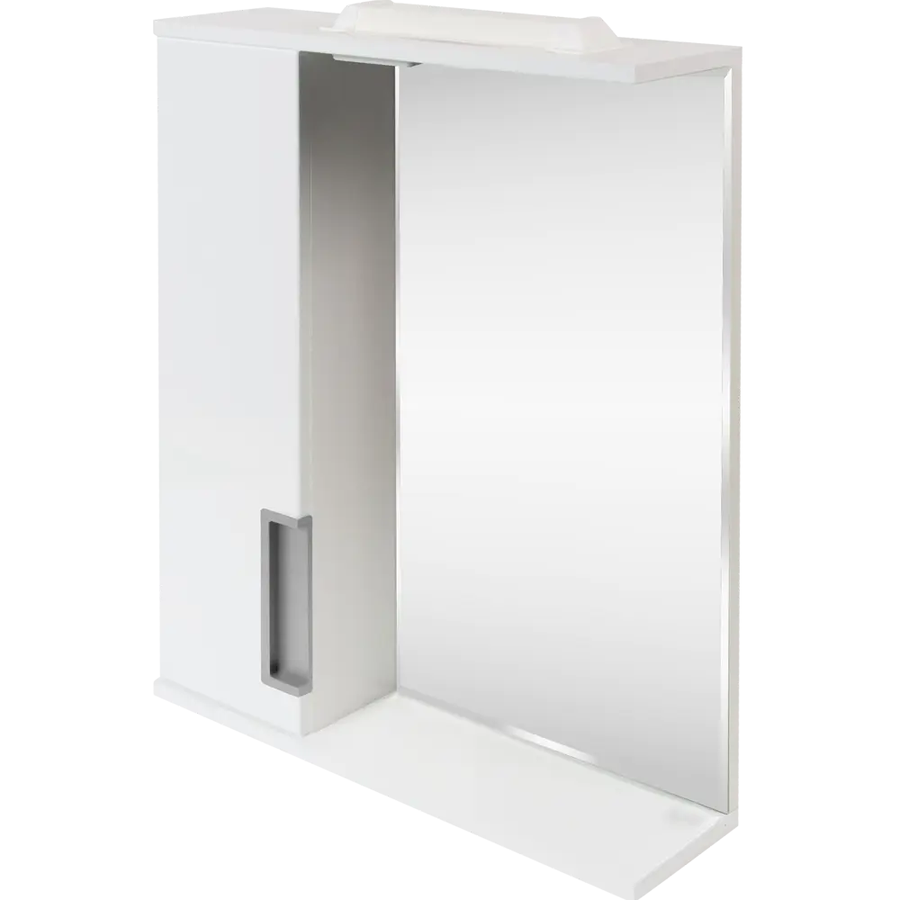 Шкаф для ванной зеркальный подвесной Vigo Венто 52x70 см цвет белый STLM-2055295 - Вид №1