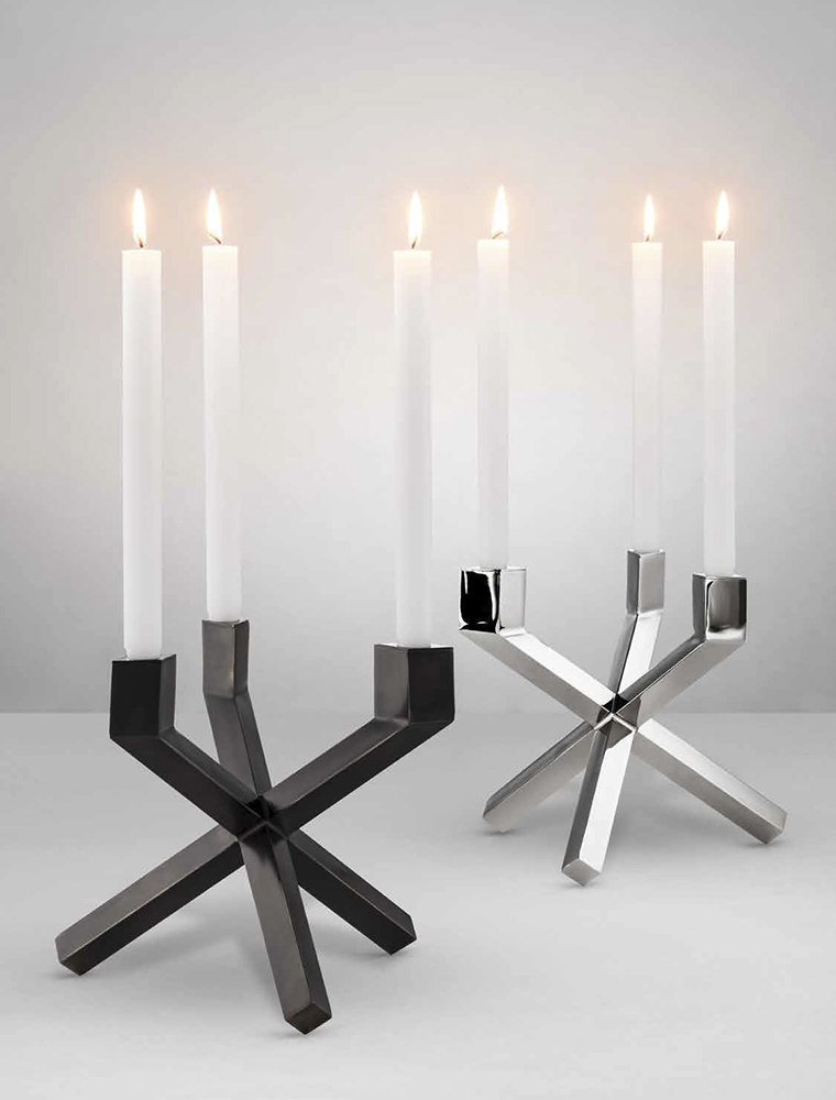 Подсвечник металлический бронзовый Candle Holder Mykonos EICHHOLTZ  00-3883359 Бронза  - Вид №2