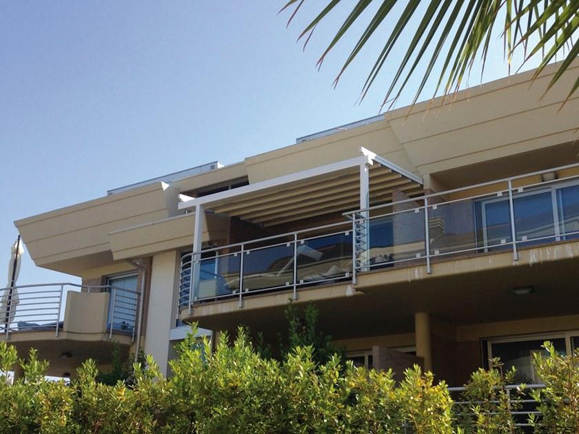 Sprech Пергола из алюминия и ПВХ со сдвижной крышкой Classic system sun-id-1393468 - Вид №2