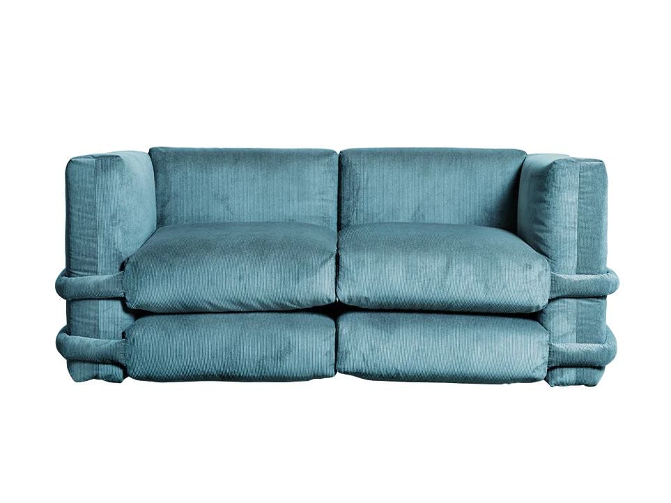 Модульный бархатный диван BD Barcelona PILLOW CORDUROY ARCH-00069469 - Вид №28