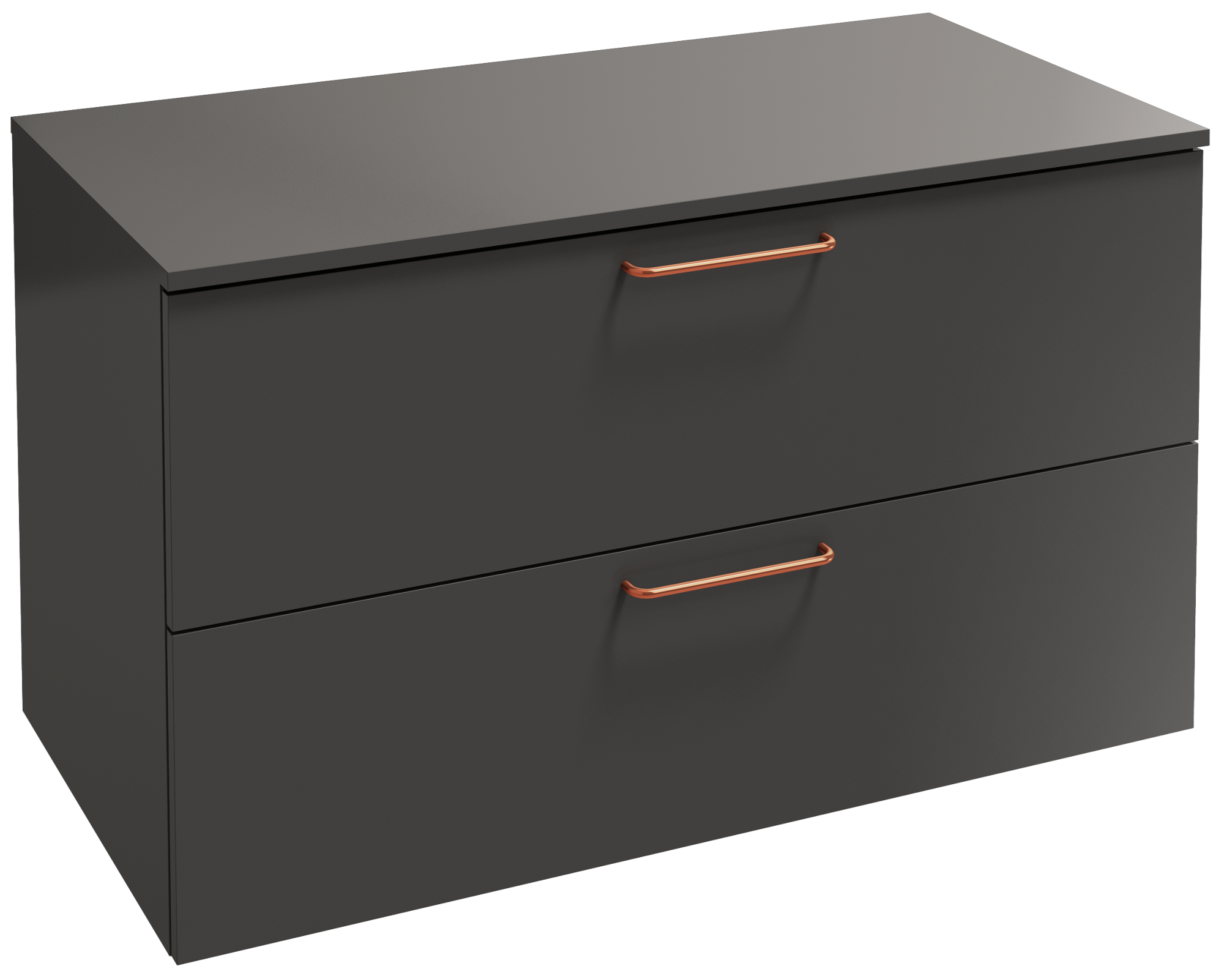 EB2549-R7-NR4 Тумба с ящиками 100 см, 2 ящика, бронзовая ручка JACOB DELAFON ODÉON RIVE GAUCHE ODEON RIVE GAUCHE