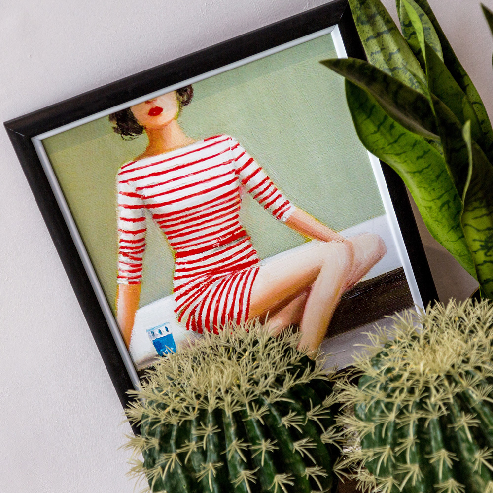 896519576_1818 Арт-постер "Платье из джерси" Object Desire  - Вид №1